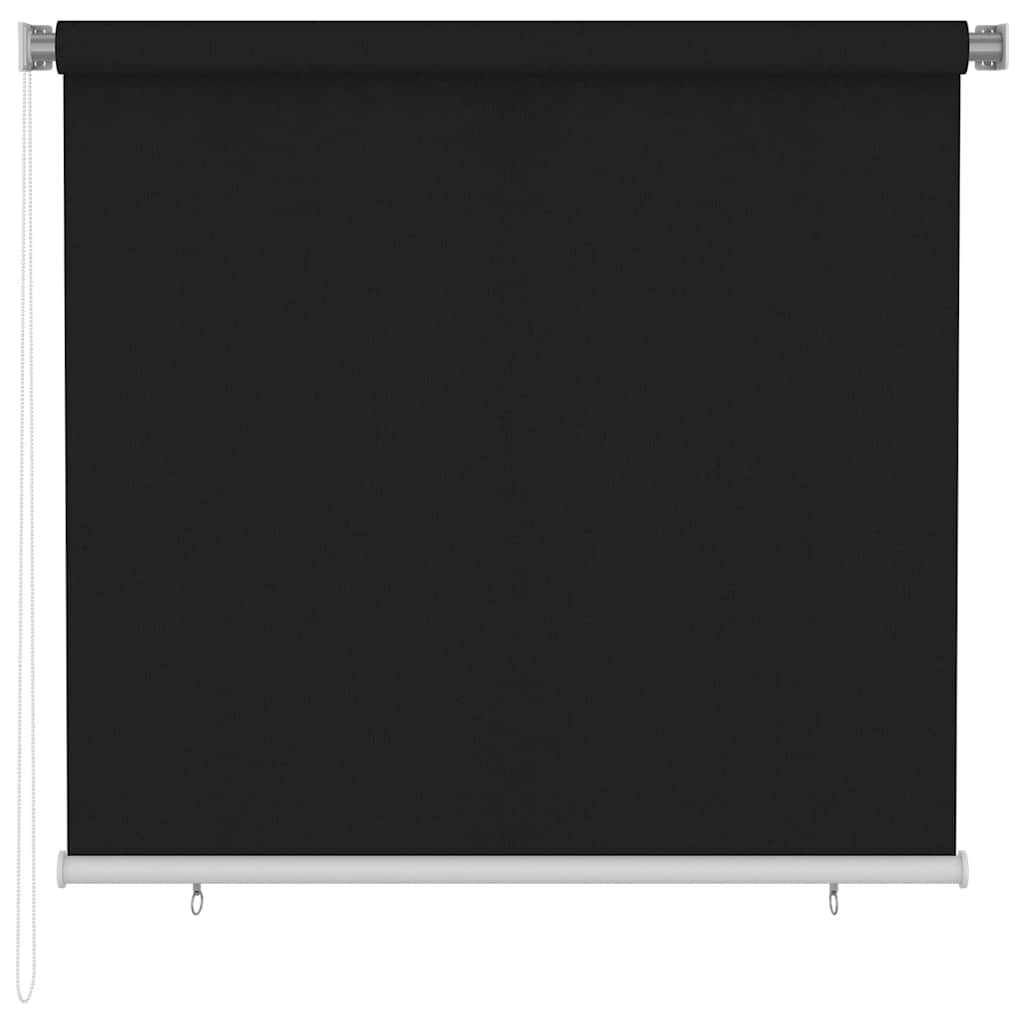Rolgordijn voor buiten 165(B)x140(H) cm zwart is nu te koop bij PeponiXL, paradijselijk wonen!