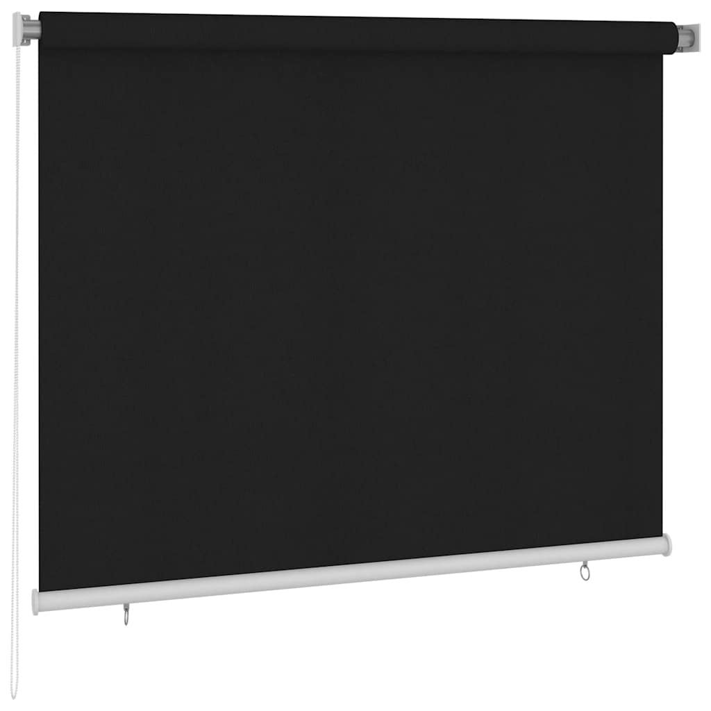 Rolgordijn voor buiten 185(B)x140(H) cm zwart is nu te koop bij PeponiXL, paradijselijk wonen!