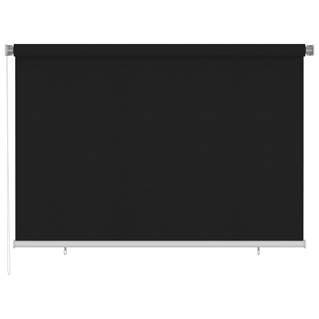 Rolgordijn voor buiten 225(B)x140(H) cm zwart is nu te koop bij PeponiXL, paradijselijk wonen!