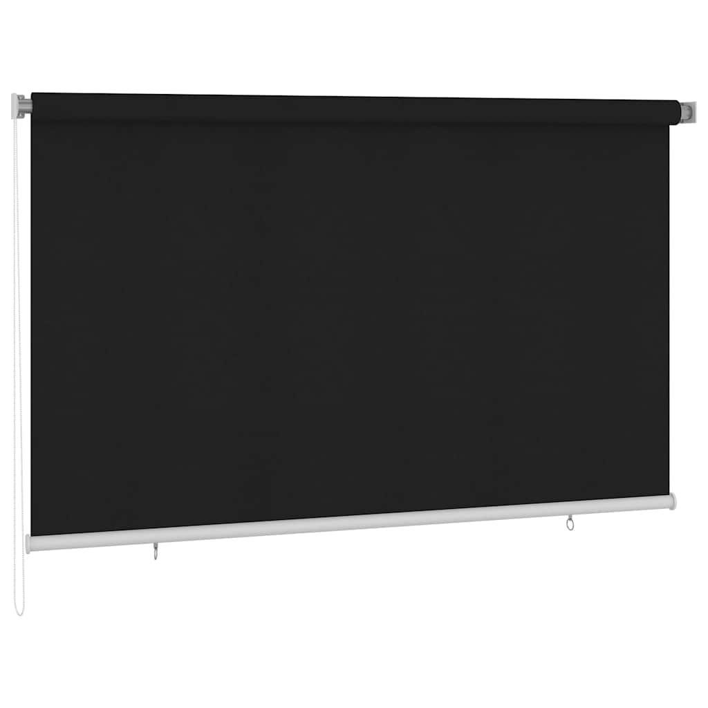 Rolgordijn voor buiten 245(B)x140(H) cm zwart is nu te koop bij PeponiXL, paradijselijk wonen!