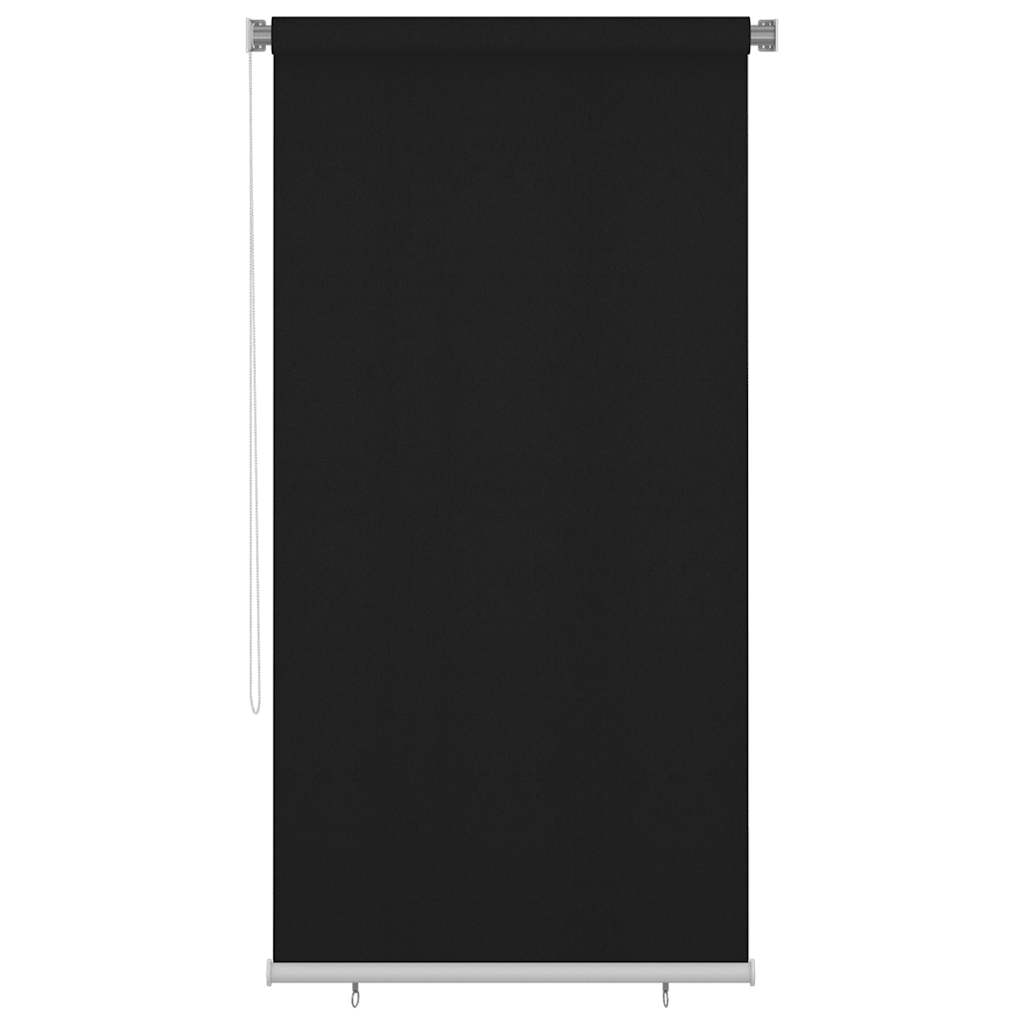 Rolgordijn voor buiten 125(B)x230(H) cm zwart is nu te koop bij PeponiXL, paradijselijk wonen!