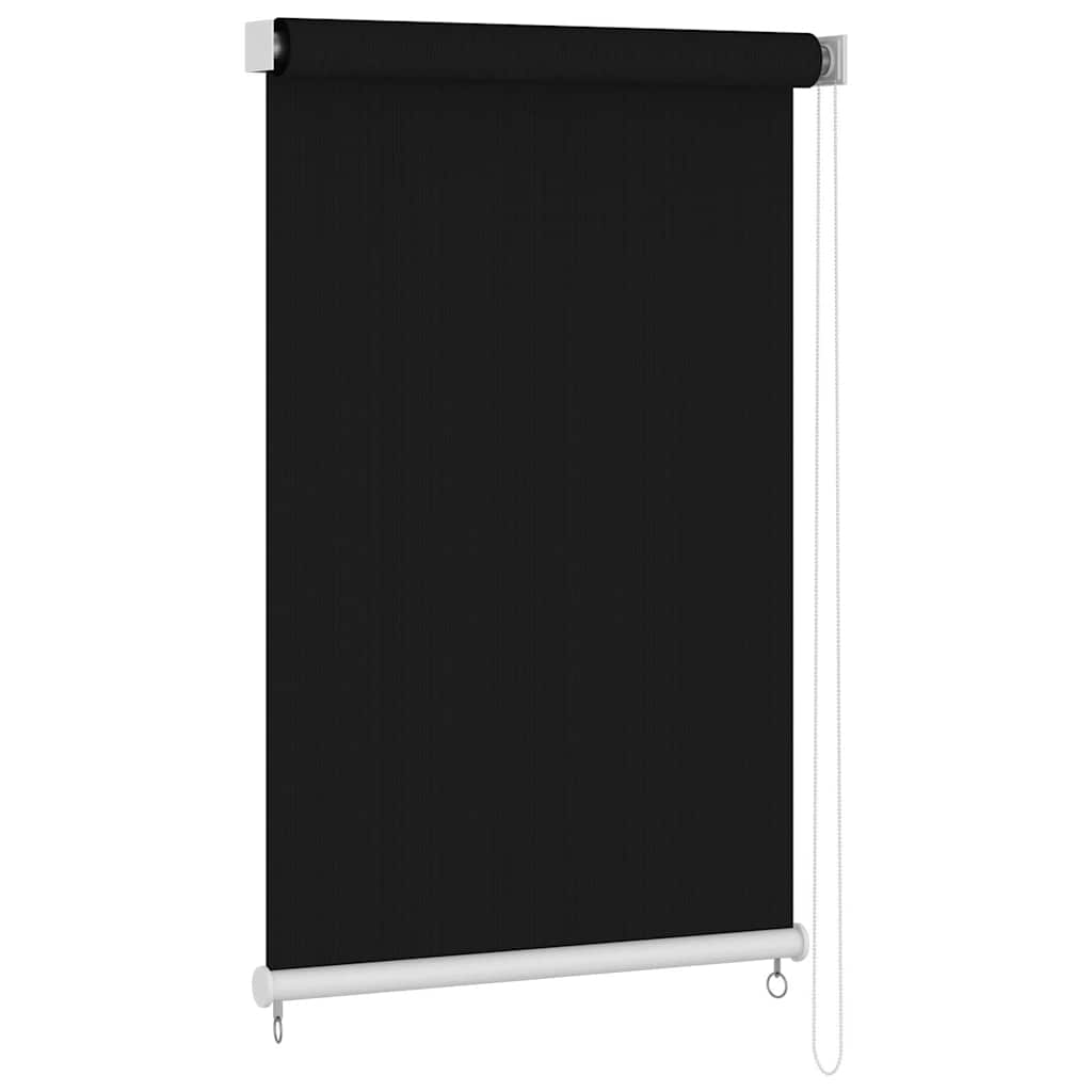 Rolgordijn voor buiten 145(B)x230(H) cm zwart is nu te koop bij PeponiXL, paradijselijk wonen!