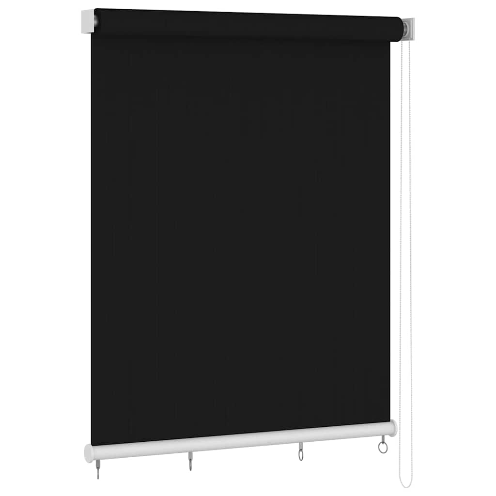Rolgordijn voor buiten 205(B)x230(H) cm zwart is nu te koop bij PeponiXL, paradijselijk wonen!
