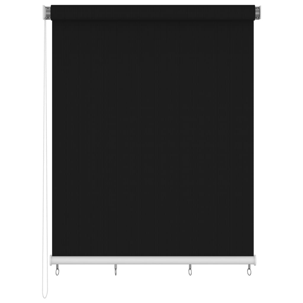 Rolgordijn voor buiten 225(B)x230(H) cm zwart is nu te koop bij PeponiXL, paradijselijk wonen!