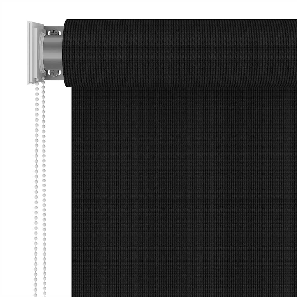 Rolgordijn voor buiten 245(B)x230(H) cm zwart is nu te koop bij PeponiXL, paradijselijk wonen!