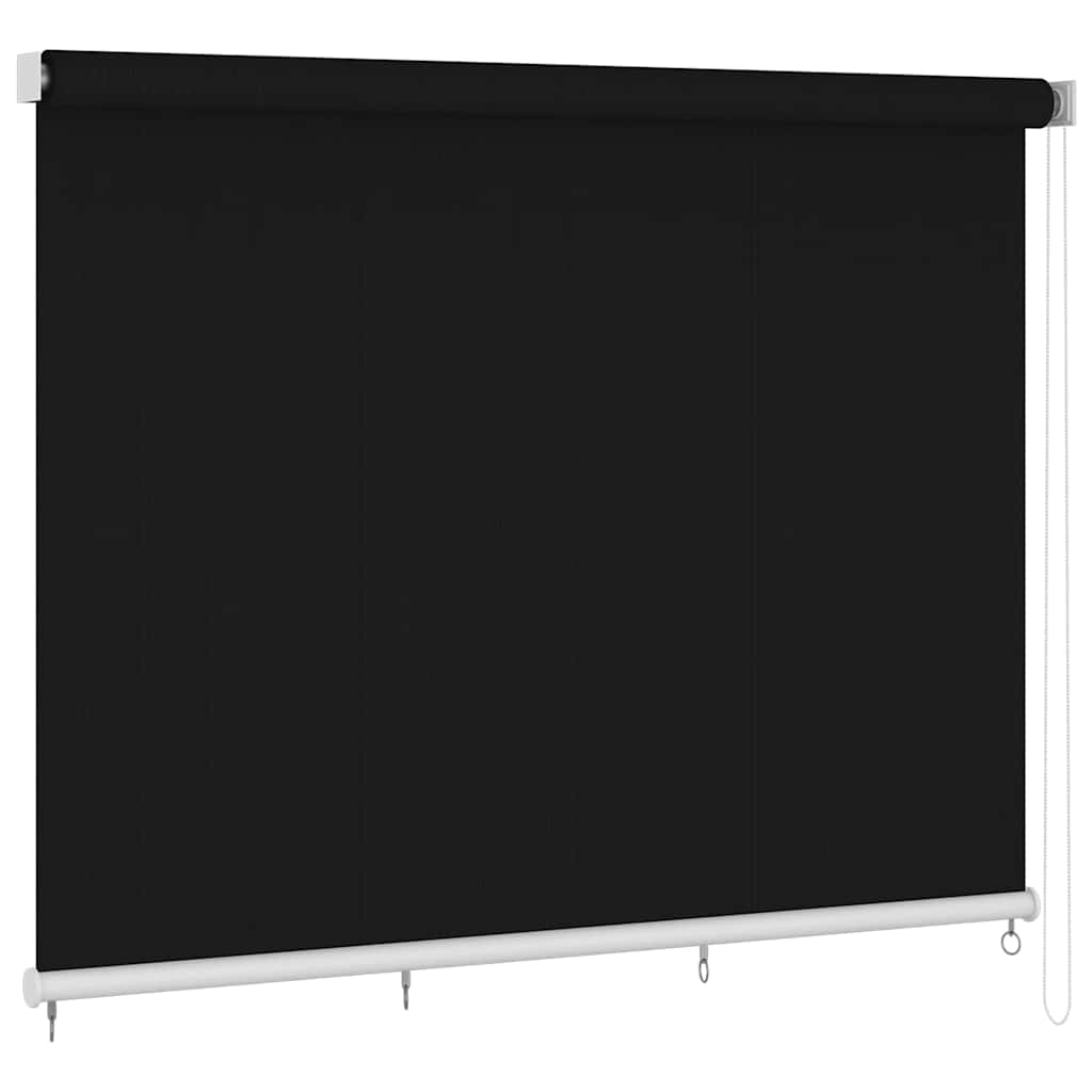 Rolgordijn voor buiten 355(B)x230(H) cm zwart is nu te koop bij PeponiXL, paradijselijk wonen!