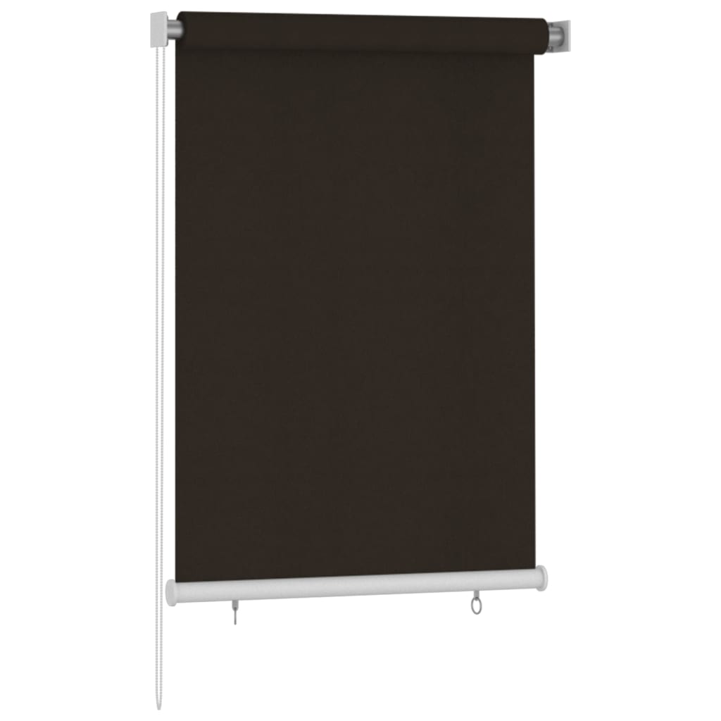 Rolgordijn voor buiten 105(B)x140(H) cm HDPE bruin is nu te koop bij PeponiXL, paradijselijk wonen!