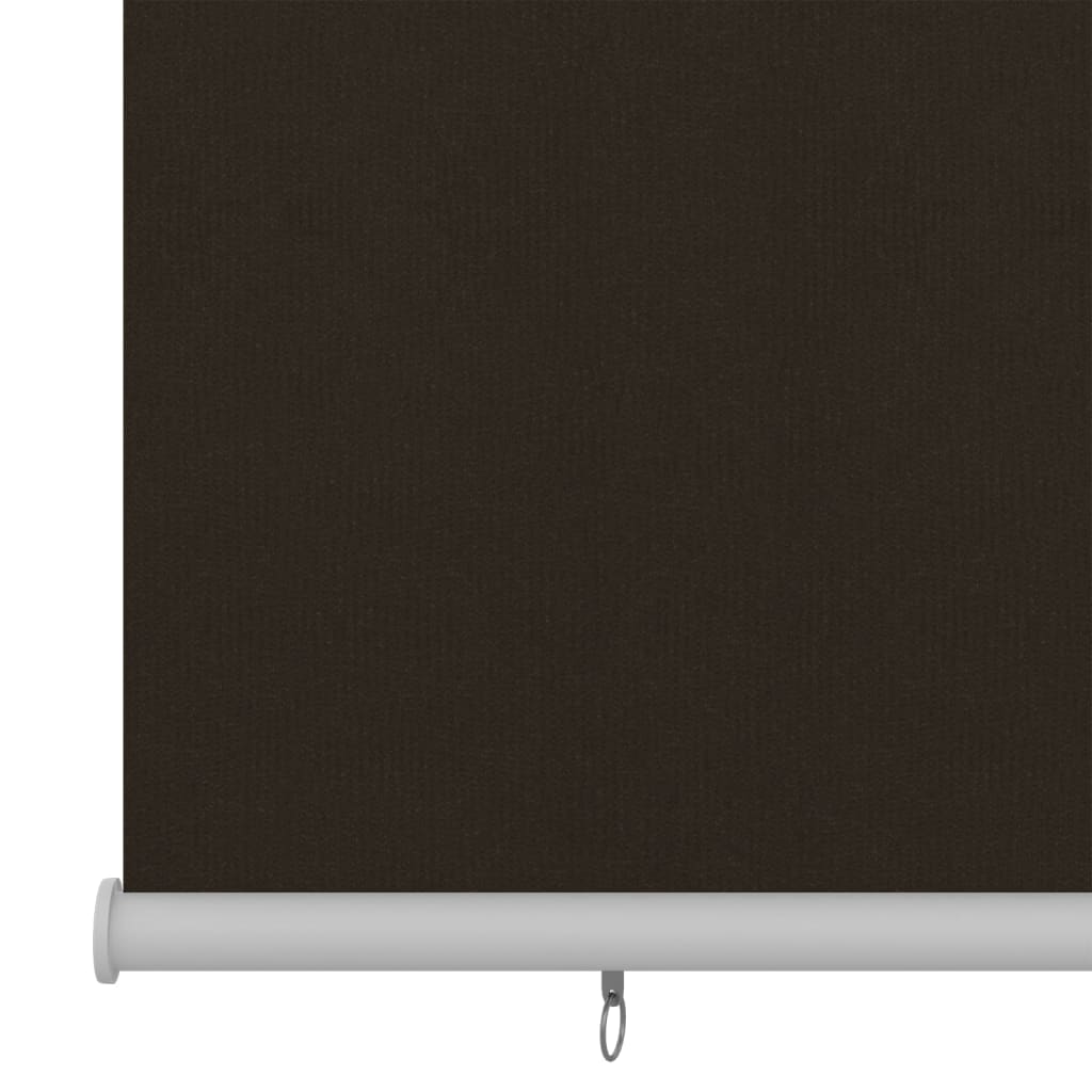 Rolgordijn voor buiten 105(B)x140(H) cm HDPE bruin is nu te koop bij PeponiXL, paradijselijk wonen!