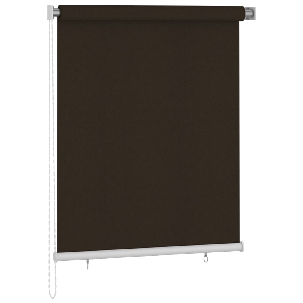 Rolgordijn voor buiten 125(B)x140(H) cm bruin is nu te koop bij PeponiXL, paradijselijk wonen!