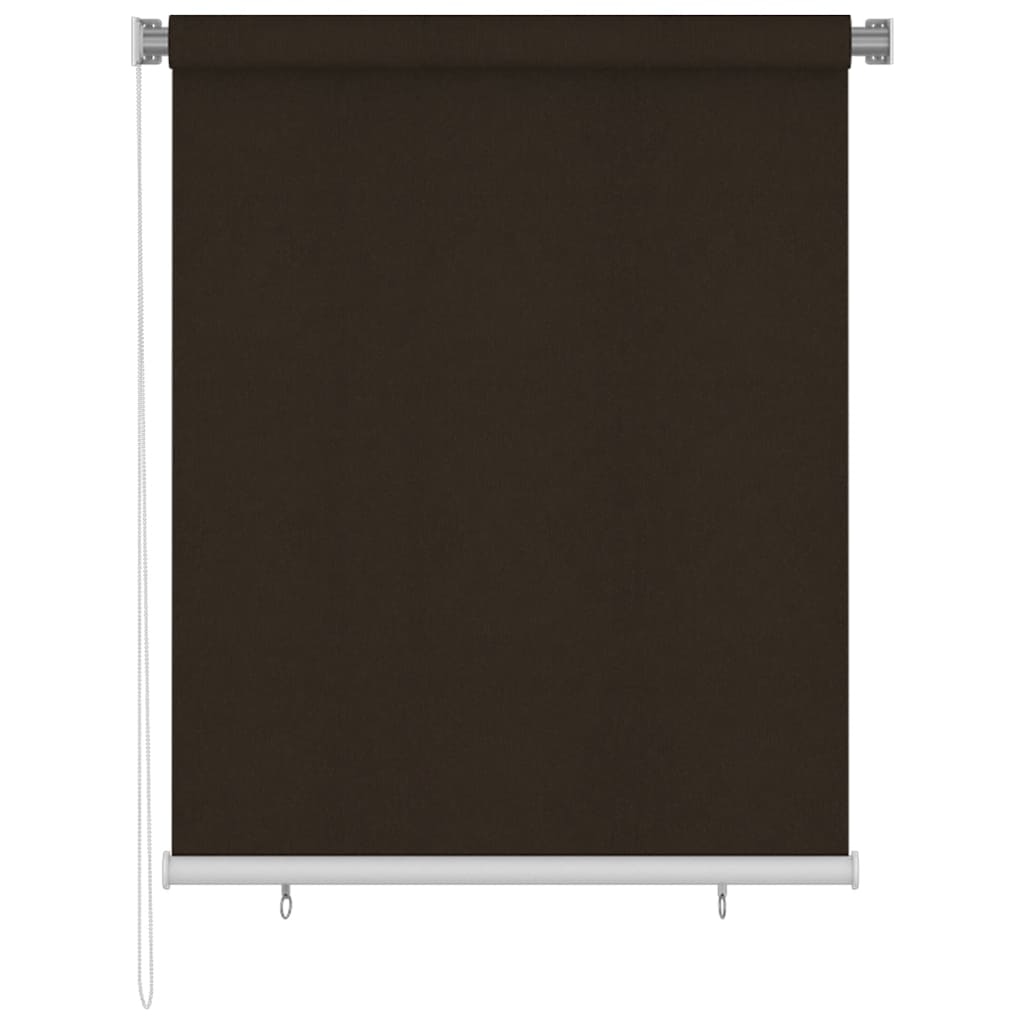Rolgordijn voor buiten 125(B)x140(H) cm bruin is nu te koop bij PeponiXL, paradijselijk wonen!