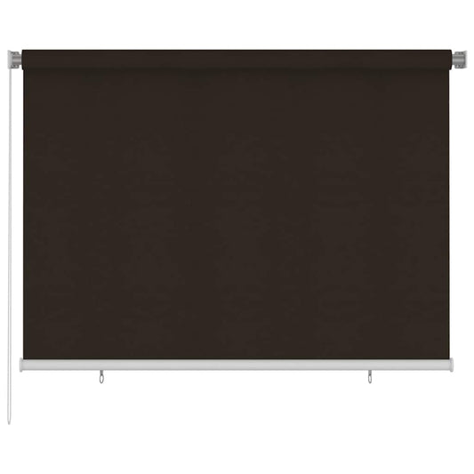 Rolgordijn voor buiten 205(B)x140(H) cm HDPE bruin is nu te koop bij PeponiXL, paradijselijk wonen!