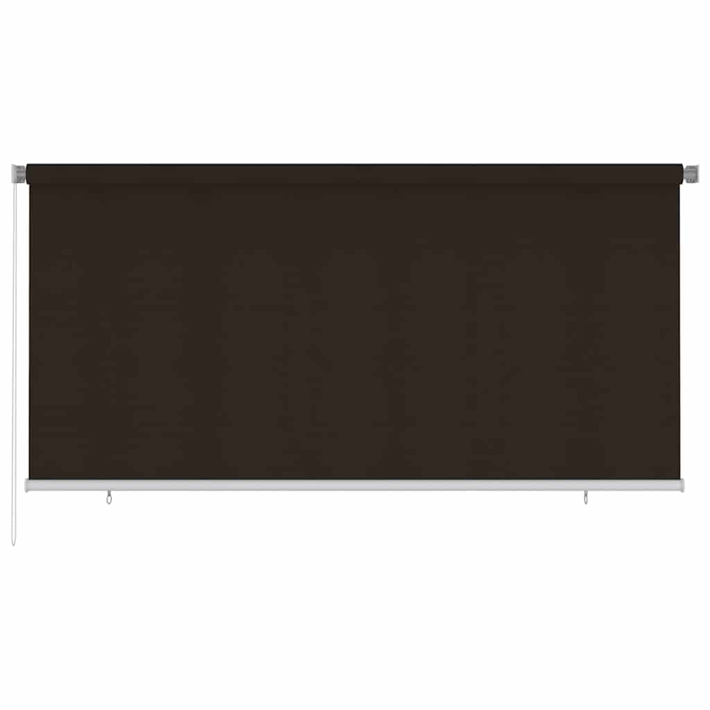 Rolgordijn voor buiten 305(B)x140(H) cm HDPE bruin is nu te koop bij PeponiXL, paradijselijk wonen!