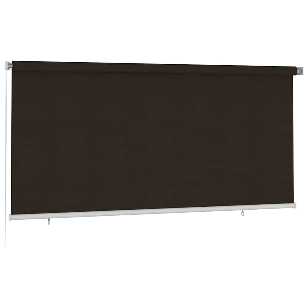 Rolgordijn voor buiten 305(B)x140(H) cm HDPE bruin is nu te koop bij PeponiXL, paradijselijk wonen!