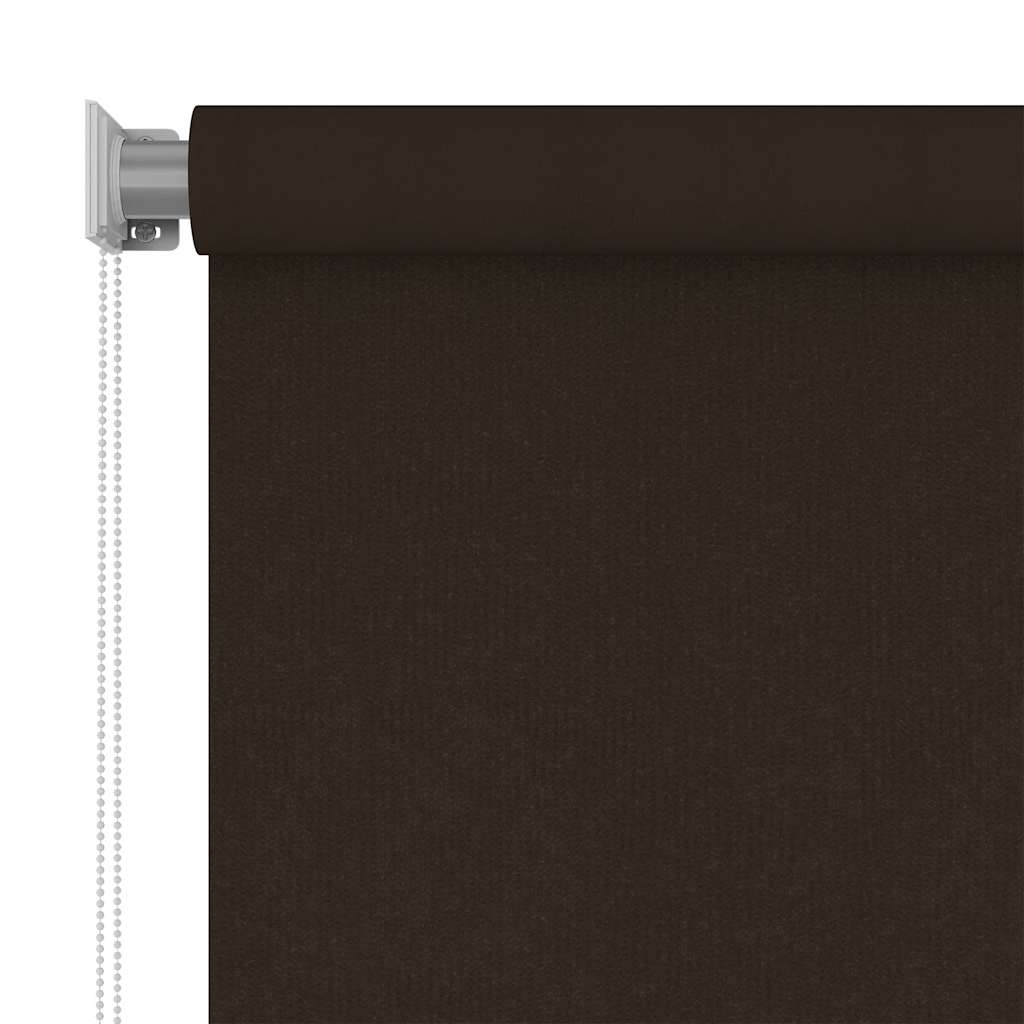 Rolgordijn voor buiten 355(B)x140(H) cm HDPE bruin is nu te koop bij PeponiXL, paradijselijk wonen!