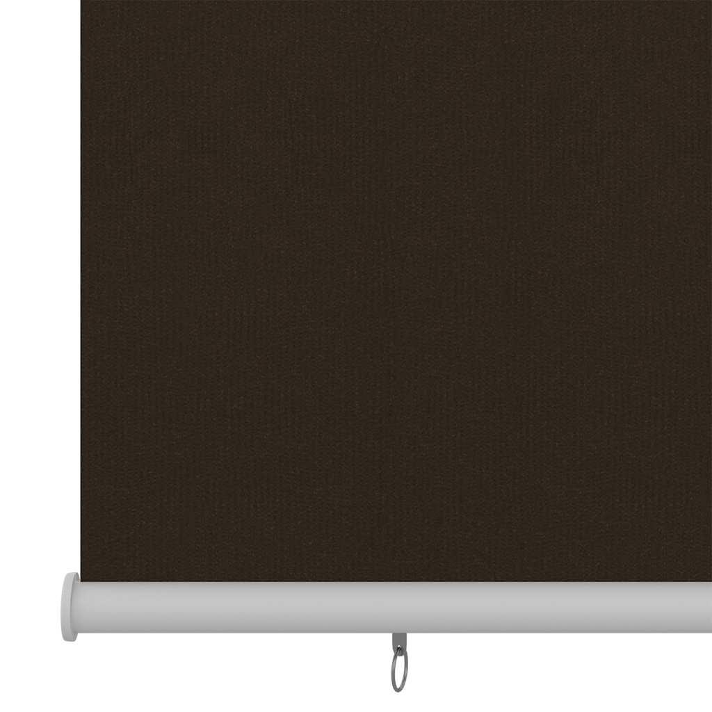 Rolgordijn voor buiten 355(B)x140(H) cm HDPE bruin is nu te koop bij PeponiXL, paradijselijk wonen!
