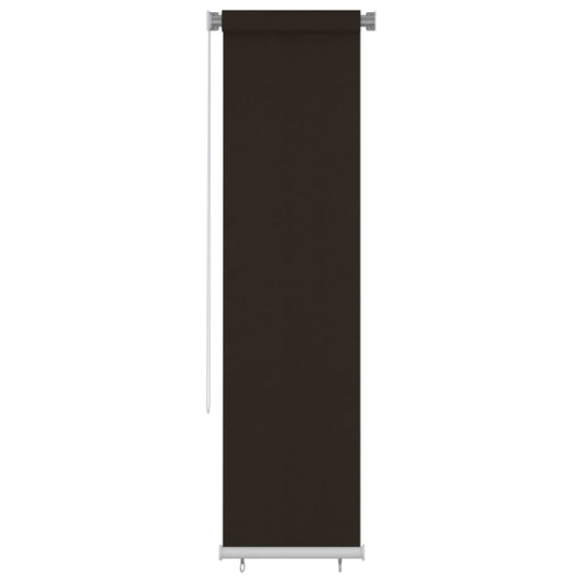 Rolgordijn voor buiten 65(B)x230(H) cm HDPE bruin is nu te koop bij PeponiXL, paradijselijk wonen!
