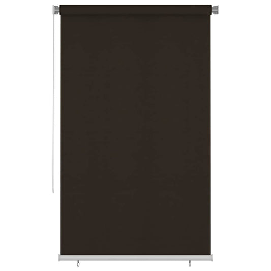 Rolgordijn voor buiten 145(B)x230(H) cm HDPE bruin is nu te koop bij PeponiXL, paradijselijk wonen!