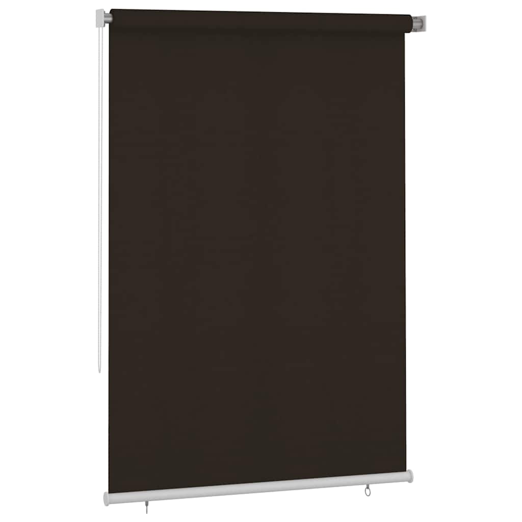 Rolgordijn voor buiten 165(B)x230(H) cm HDPE bruin is nu te koop bij PeponiXL, paradijselijk wonen!