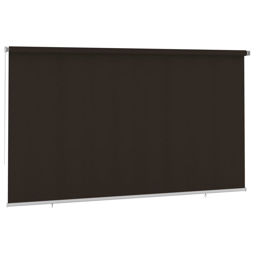 Rolgordijn voor buiten 405(B)x230(H) cm HDPE bruin is nu te koop bij PeponiXL, paradijselijk wonen!