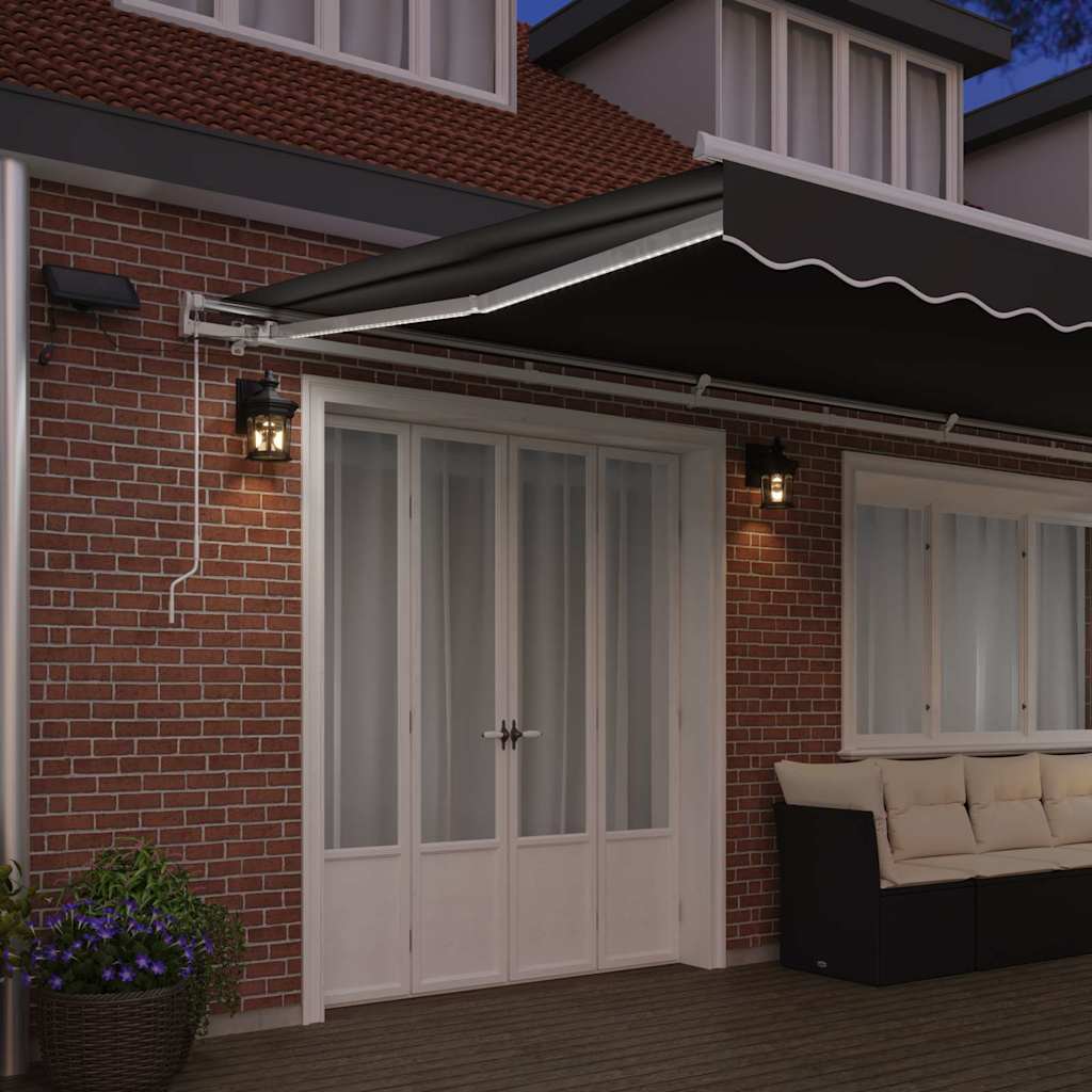 Zijde Frame met LED-striplichten Wit 600 × 300 cm Aluminium is nu te koop bij PeponiXL, paradijselijk wonen!