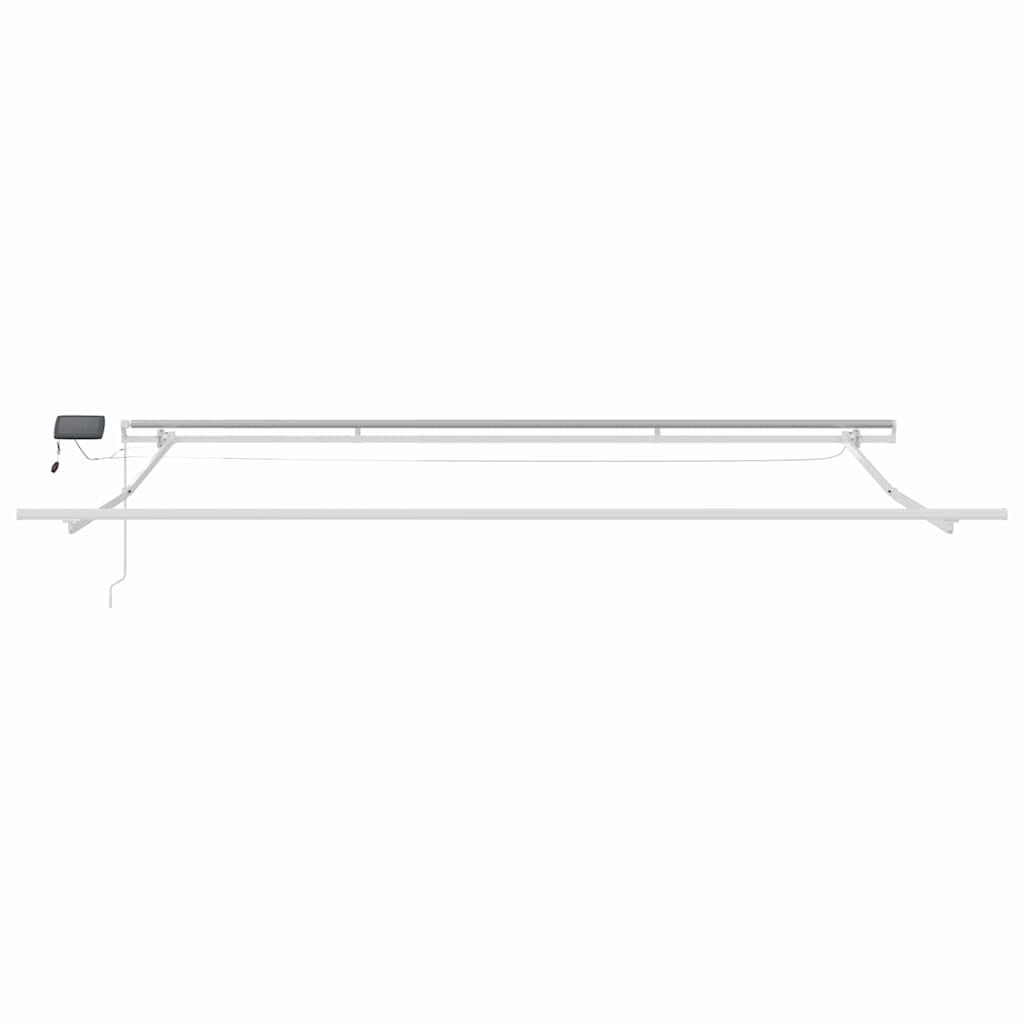 Zijde Frame met LED-striplichten Wit 450 × 350 cm Aluminium is nu te koop bij PeponiXL, paradijselijk wonen!