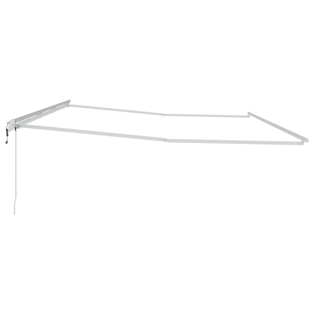 Zijde Frame Wit 600 × 300 cm Aluminium is nu te koop bij PeponiXL, paradijselijk wonen!