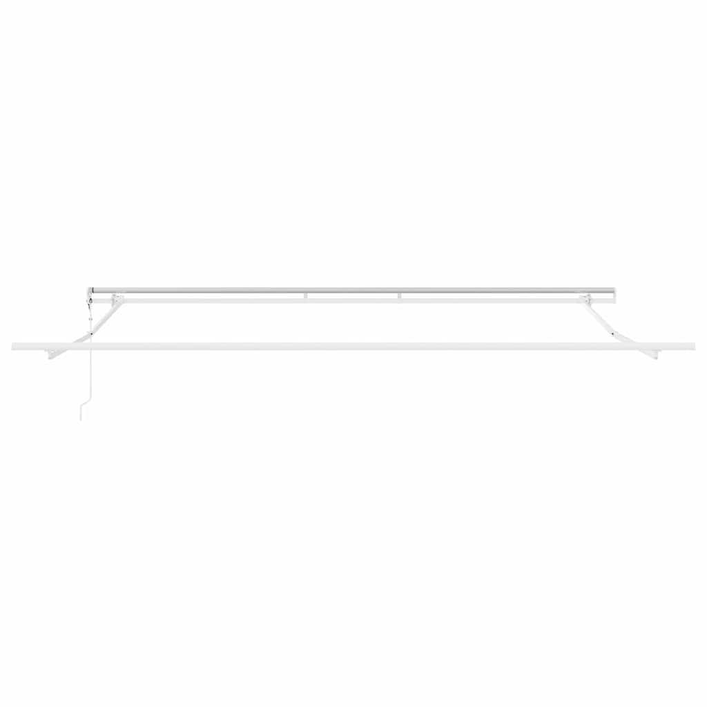 Zijde Frame Wit 500 × 350 cm Aluminium is nu te koop bij PeponiXL, paradijselijk wonen!