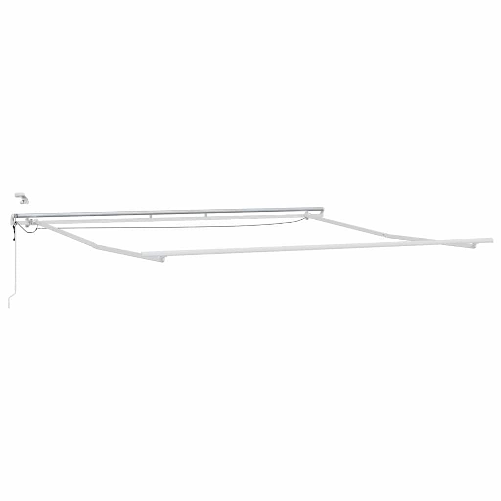 Zijde Frame met LED-striplichten Wit 450 × 350 cm Aluminium is nu te koop bij PeponiXL, paradijselijk wonen!