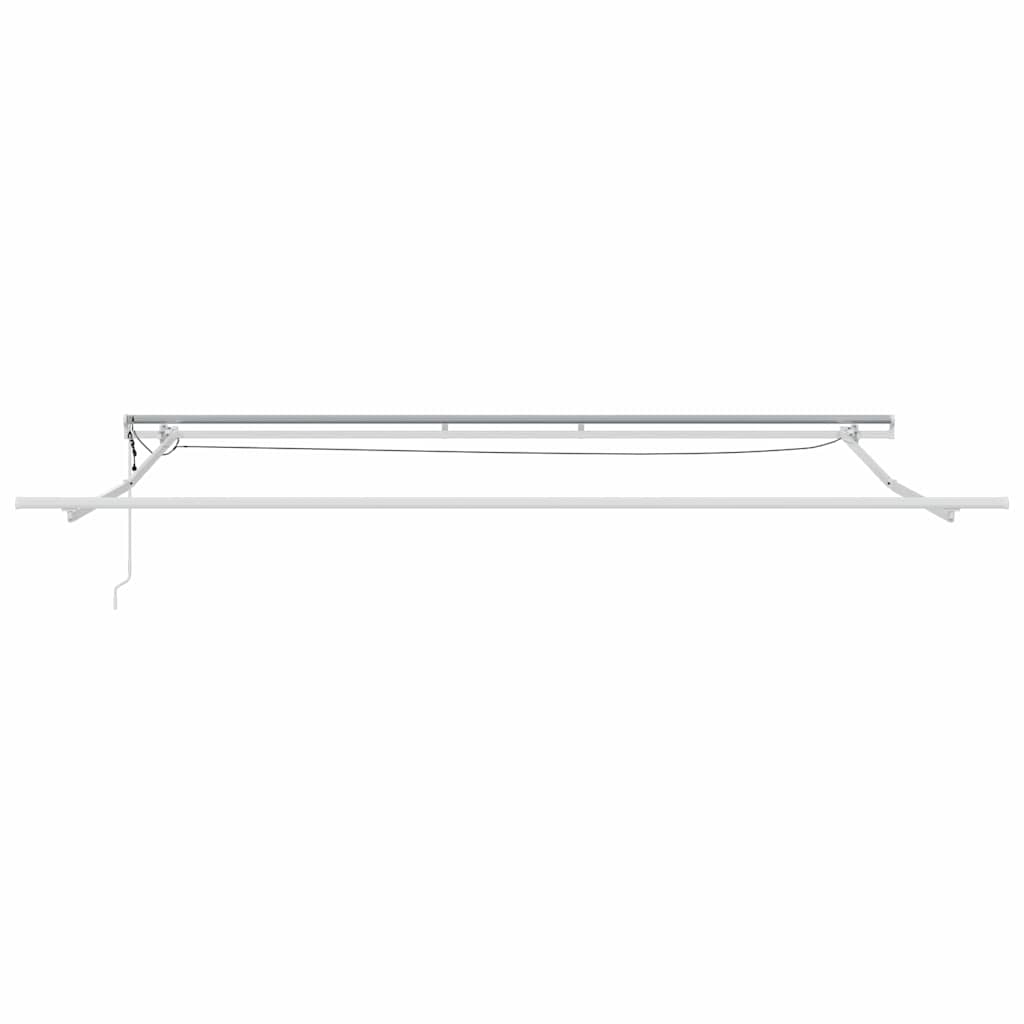 Zijde Frame met LED-striplichten Wit 450 × 350 cm Aluminium is nu te koop bij PeponiXL, paradijselijk wonen!