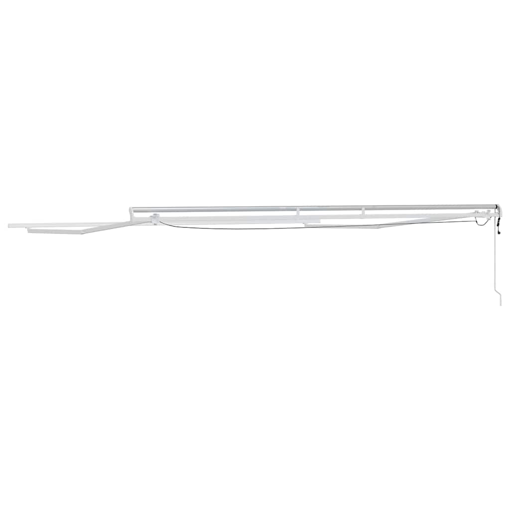 Zijde Frame met LED-striplichten Wit 500 × 350 cm Aluminium is nu te koop bij PeponiXL, paradijselijk wonen!