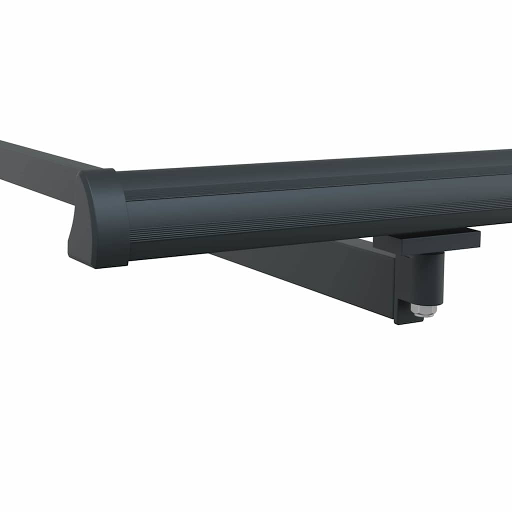 Zijde Frame Antraciet 500 × 350 cm Aluminium
