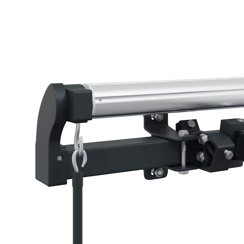 Zijde Frame Antraciet 500 × 350 cm Aluminium
