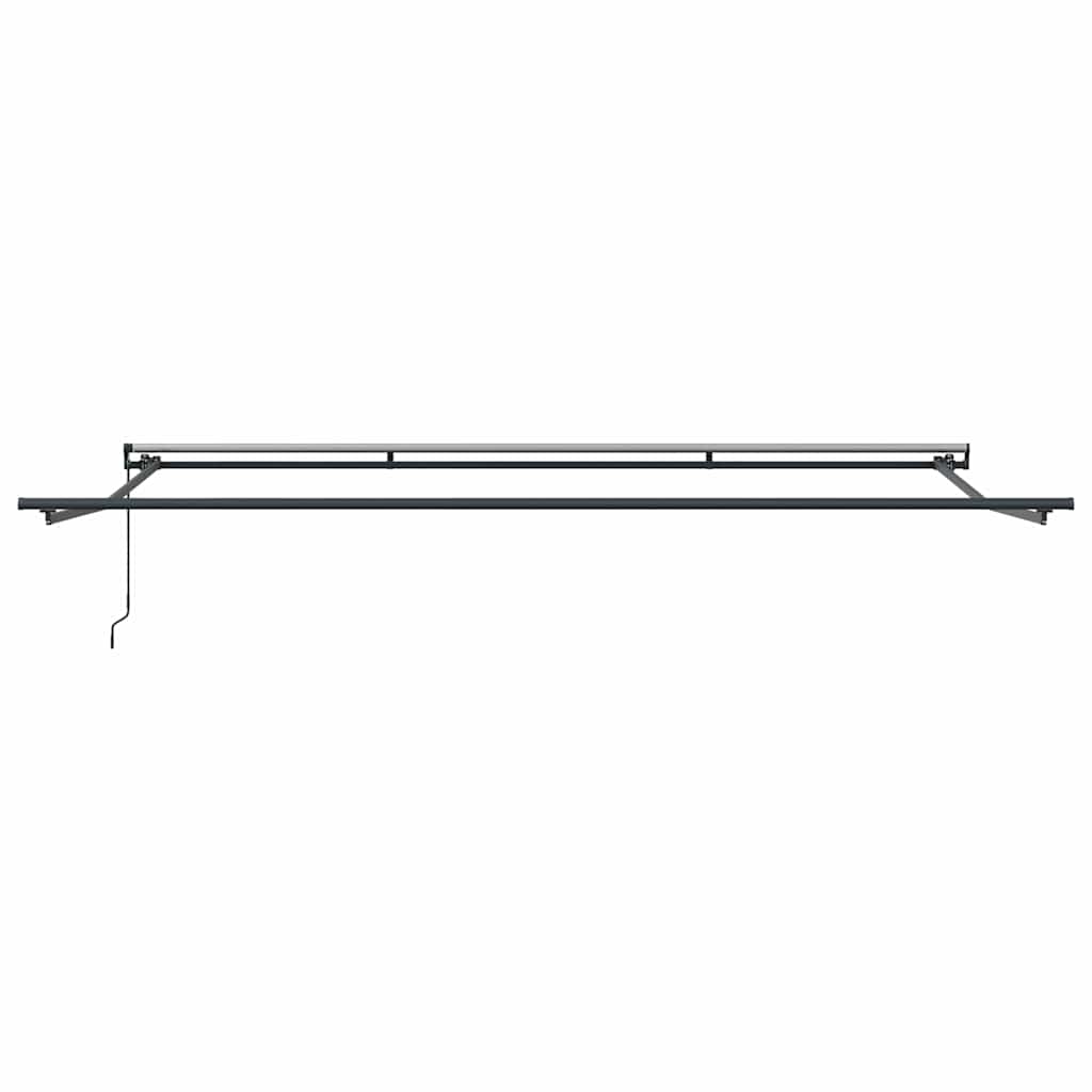Zijde Frame Antraciet 500 × 350 cm Aluminium