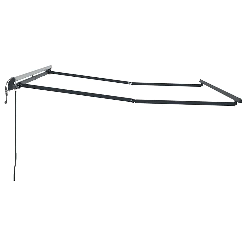 Zijde Frame Antraciet 300 x 250 cm Aluminium