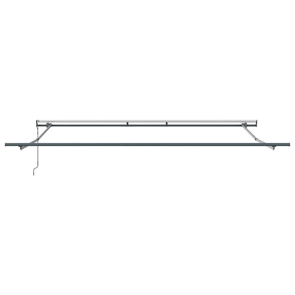 Zijde Frame Antraciet 450 × 350 cm Aluminium