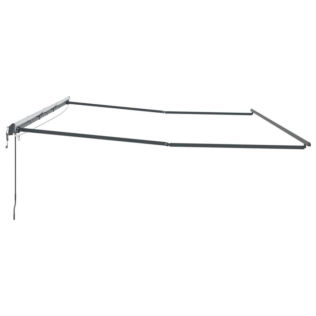 Zijde Frame Antraciet 600 × 350 cm Aluminium is nu te koop bij PeponiXL, paradijselijk wonen!