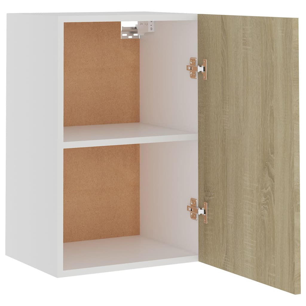 Bovenkast Lyon 39,5x31x60 cm bewerkt hout sonoma eikenkleurig is nu te koop bij PeponiXL, paradijselijk wonen!