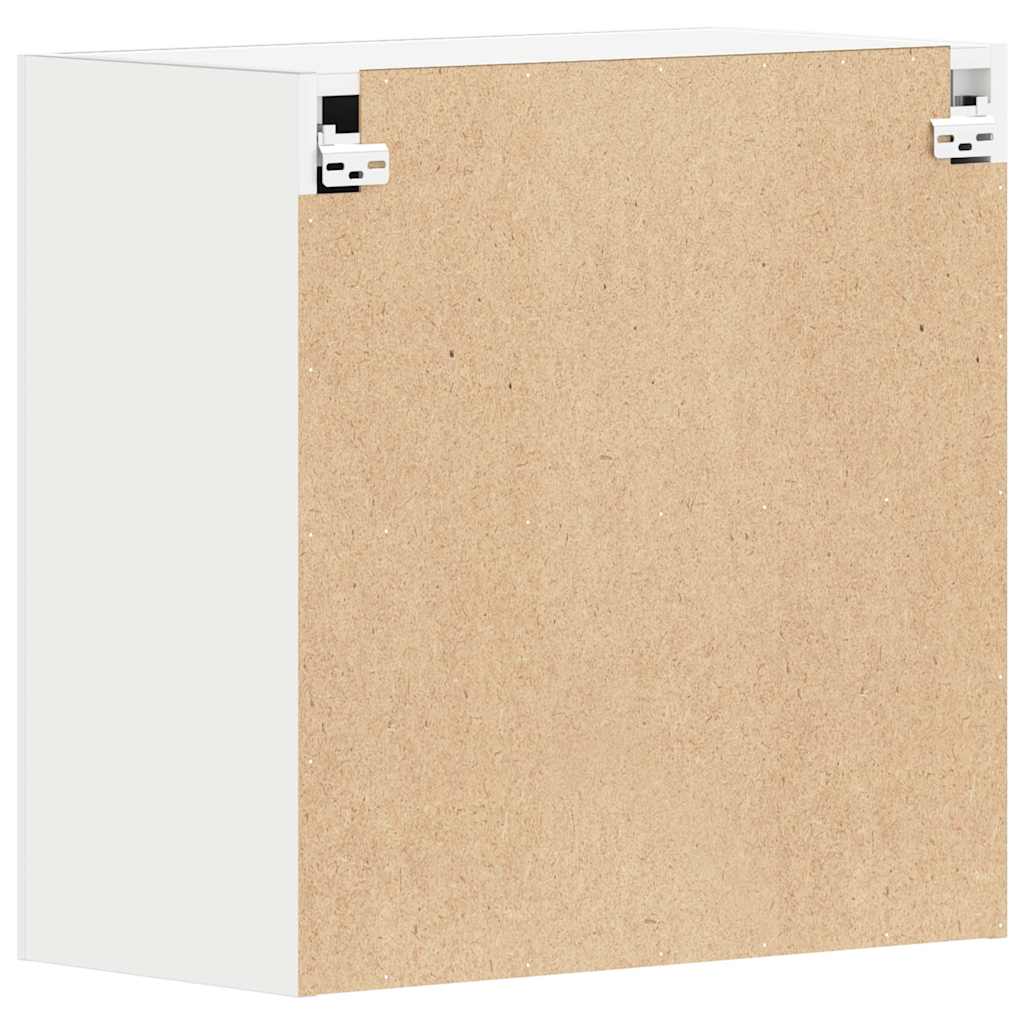 Bovenkast Lyon 60x31x60 cm bewerkt hout hoogglans wit is nu te koop bij PeponiXL, paradijselijk wonen!