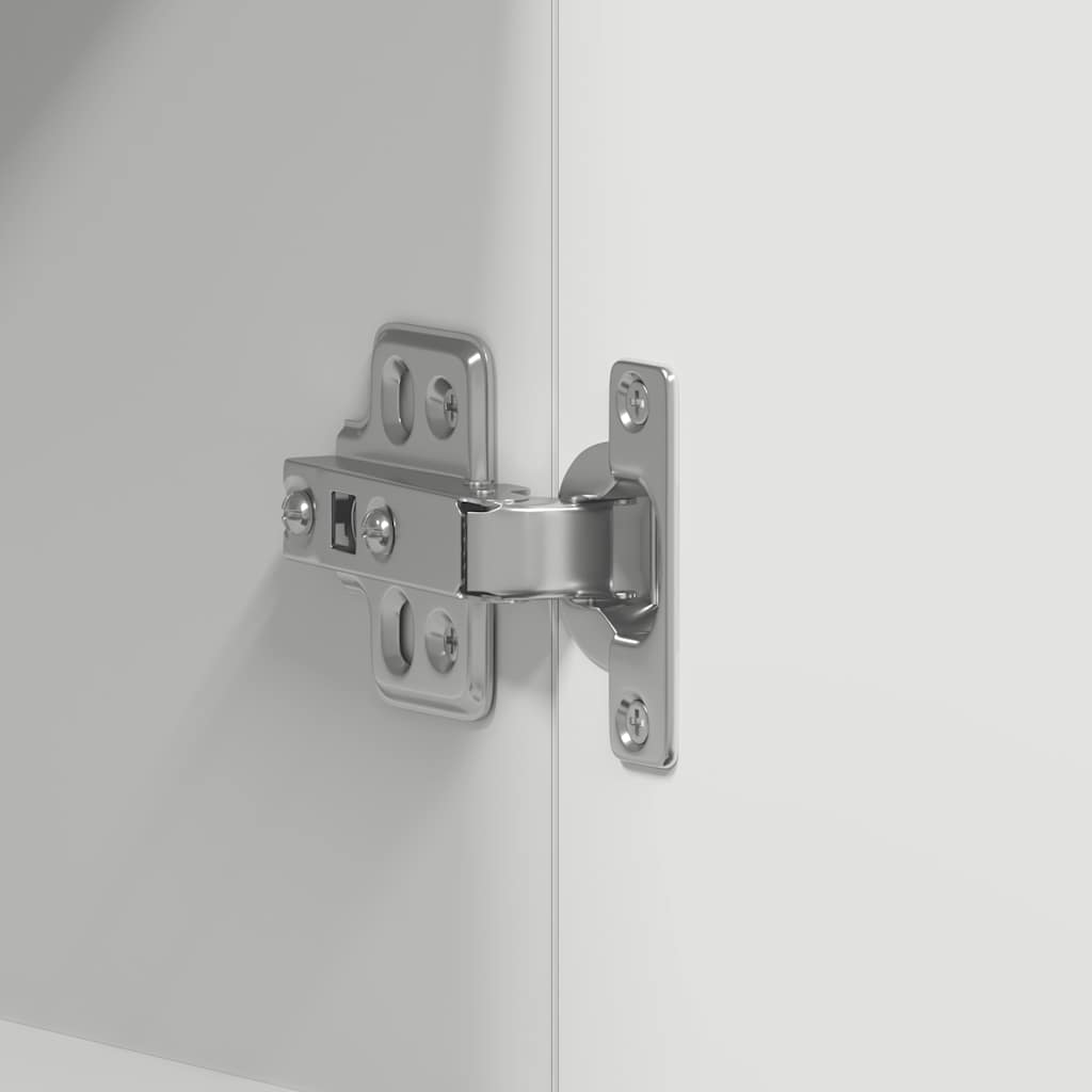 Bovenkast Lyon 60x31x60 cm bewerkt hout hoogglans wit is nu te koop bij PeponiXL, paradijselijk wonen!