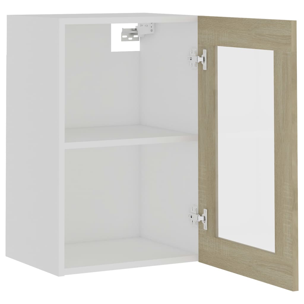 Bovenkast Lyon 40x31x60 cm bewerkt hout sonoma eikenkleurig is nu te koop bij PeponiXL, paradijselijk wonen!