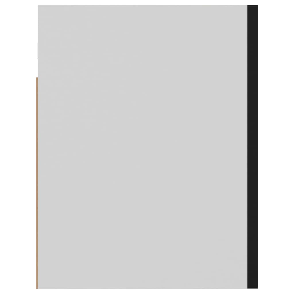 Bovenkast Lyon 60x31x40 cm bewerkt hout zwart is nu te koop bij PeponiXL, paradijselijk wonen!