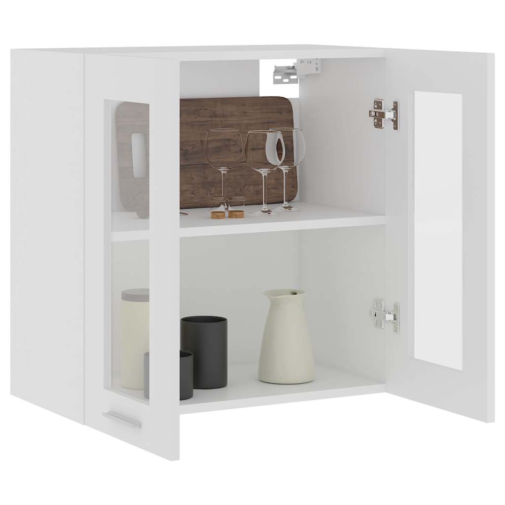 Bovenkast Lyon 60x31x60 cm bewerkt hout wit is nu te koop bij PeponiXL, paradijselijk wonen!