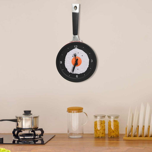 Wandklok ei-in-pan 18,8 cm is nu te koop bij PeponiXL, paradijselijk wonen!