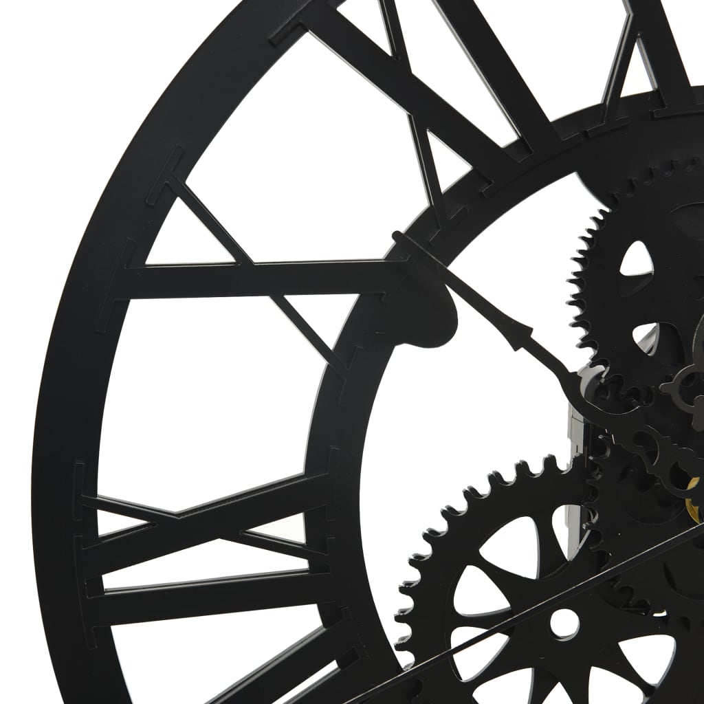 Wandklok 30 cm acryl zwart is nu te koop bij PeponiXL, paradijselijk wonen!