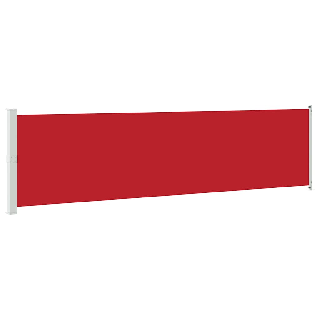 Tuinscherm uittrekbaar 600x160 cm rood is nu te koop bij PeponiXL, paradijselijk wonen!