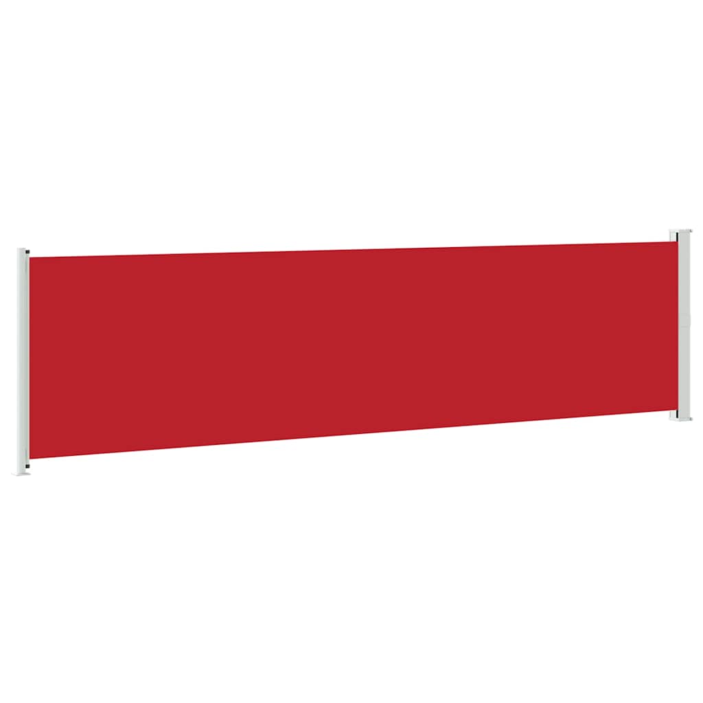 Tuinscherm uittrekbaar 600x160 cm rood is nu te koop bij PeponiXL, paradijselijk wonen!