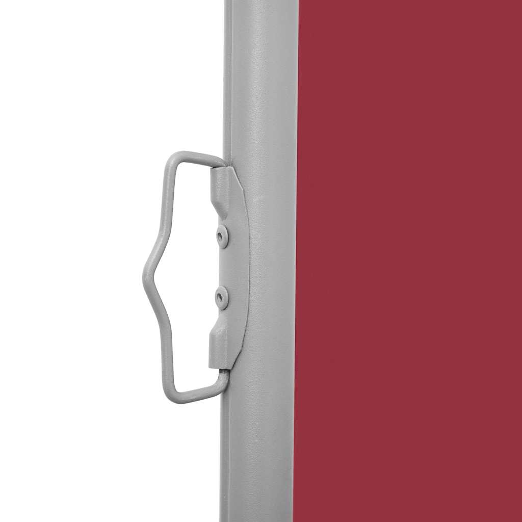 Tuinscherm uittrekbaar 140x1200 cm rood is nu te koop bij PeponiXL, paradijselijk wonen!