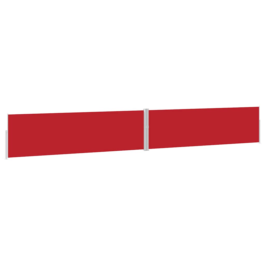 Tuinscherm uittrekbaar 170x1200 cm rood is nu te koop bij PeponiXL, paradijselijk wonen!