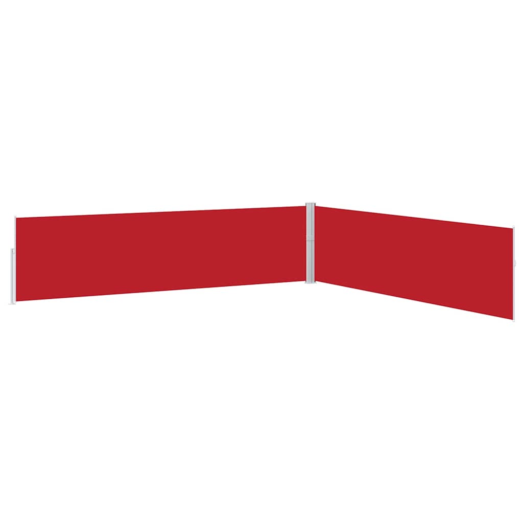 Tuinscherm uittrekbaar 170x1200 cm rood is nu te koop bij PeponiXL, paradijselijk wonen!
