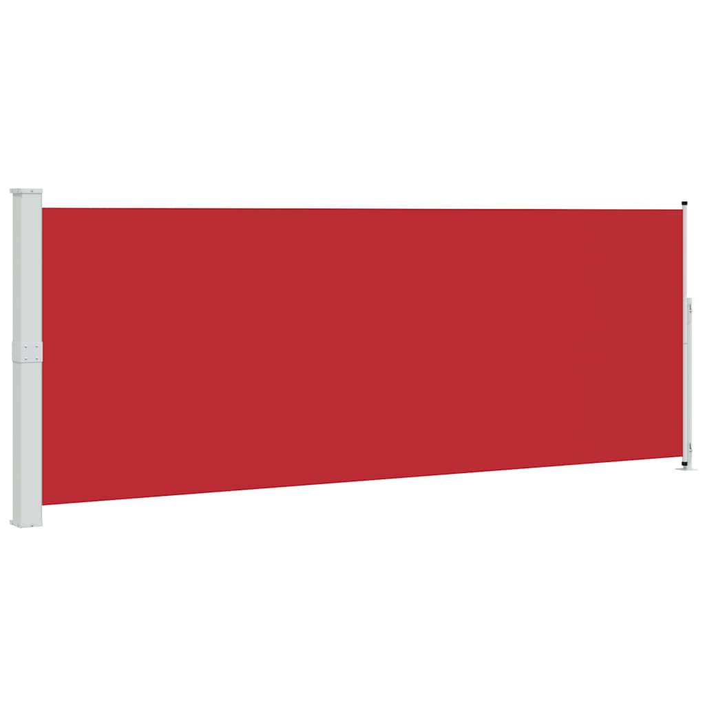 Tuinscherm uittrekbaar 180x500 cm rood is nu te koop bij PeponiXL, paradijselijk wonen!